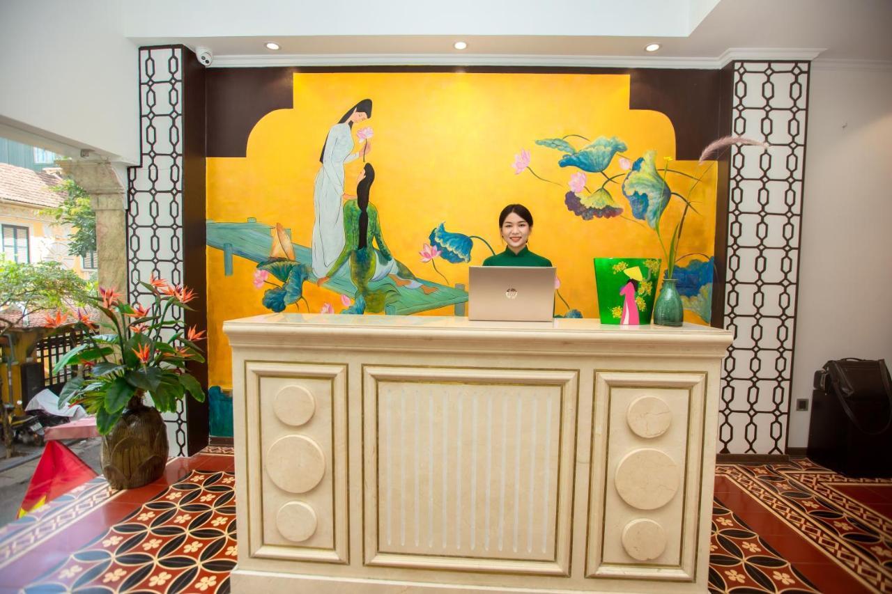 Hanoi Center Silk Boutique Hotel & Travel מראה חיצוני תמונה